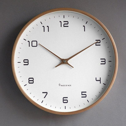 Scandinavian Solid Wood Wall Clock
