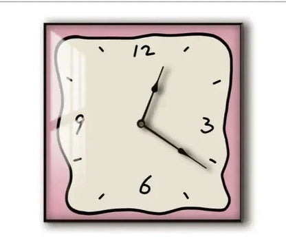 Graffiti Art Style Silent Wall Clock