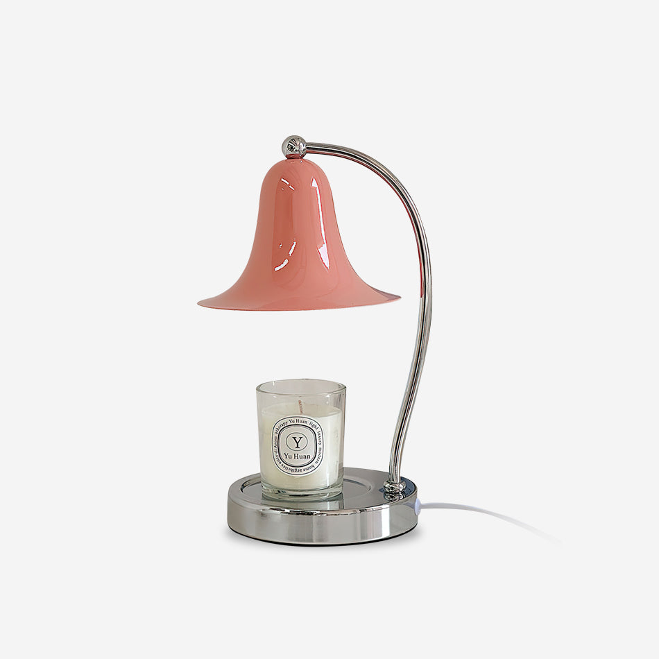 Bell Shade Tabletop Candle Warmer Lamp