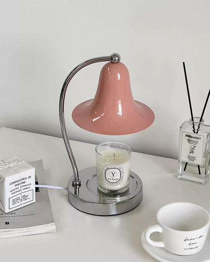 Bell Shade Tabletop Candle Warmer Lamp