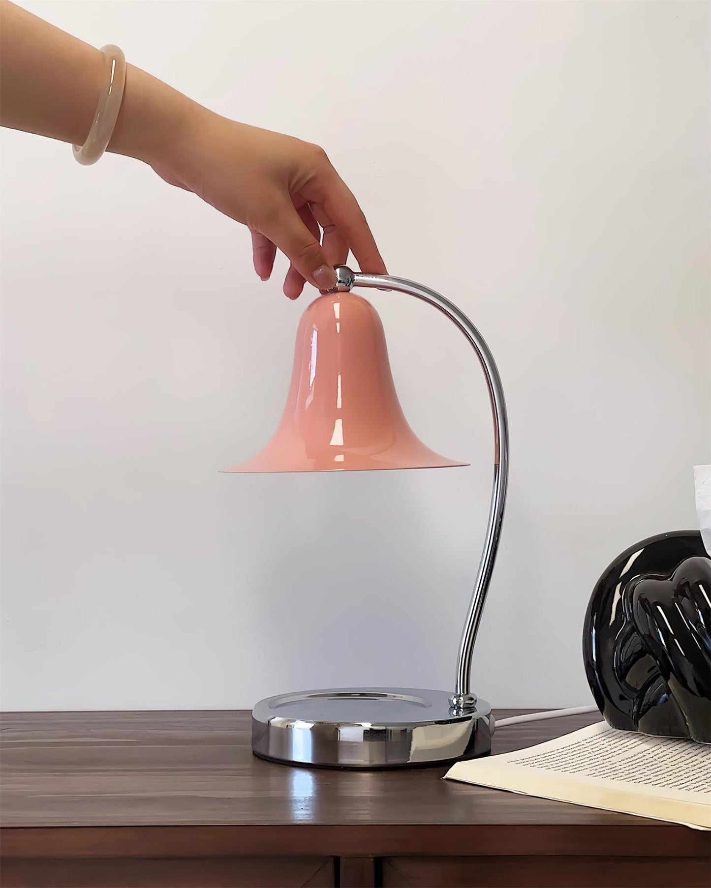 Bell Shade Tabletop Candle Warmer Lamp
