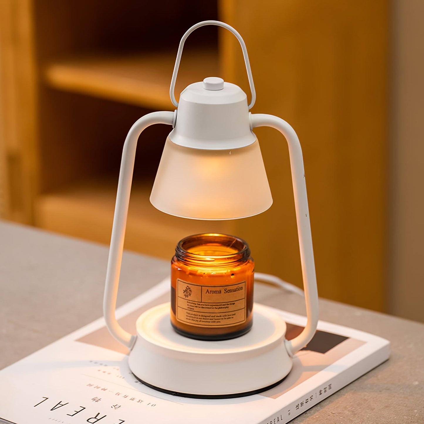 Lantern Inspired Candle Warmer Lamp