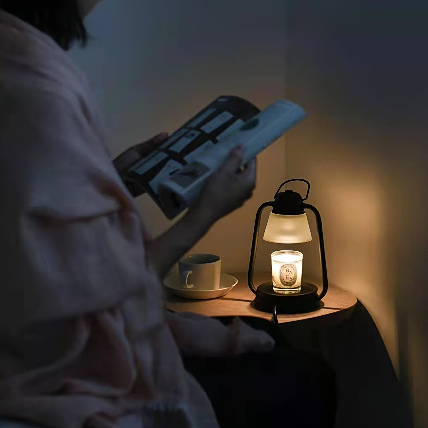 Lantern Inspired Candle Warmer Lamp