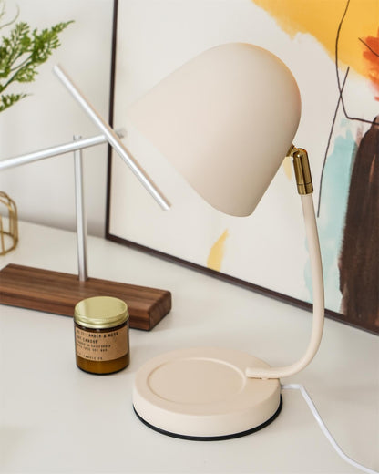 Eggshell Dome Candle Warmer Lamp