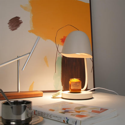 Eggshell Dome Candle Warmer Lamp