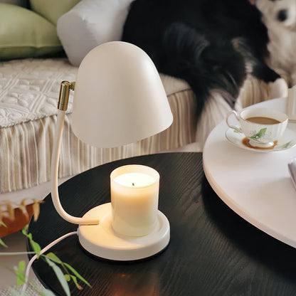 Eggshell Dome Candle Warmer Lamp