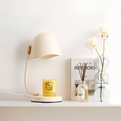 Eggshell Dome Candle Warmer Lamp