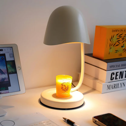 Eggshell Dome Candle Warmer Lamp