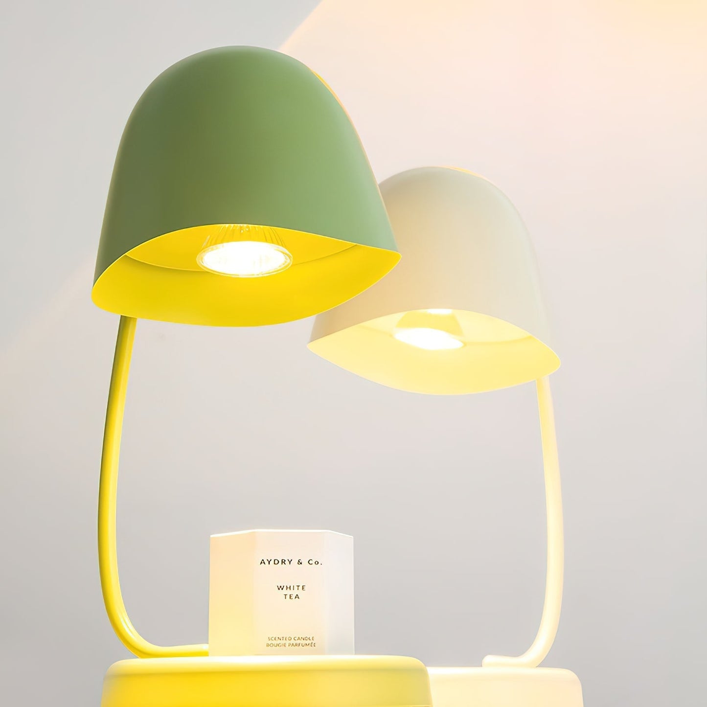 Eggshell Dome Candle Warmer Lamp