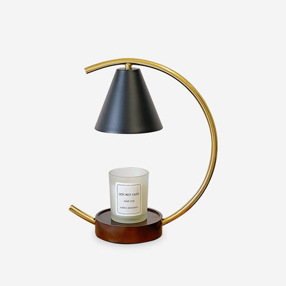 Modern Cone Shade Candle Warmer Lamp