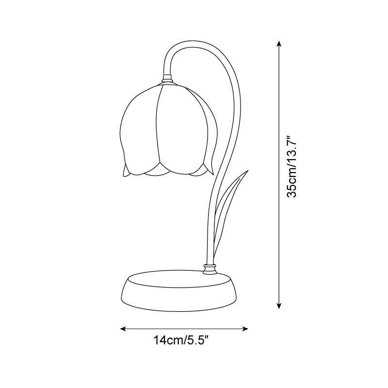 Green Banker Style Candle Warmer Lamp