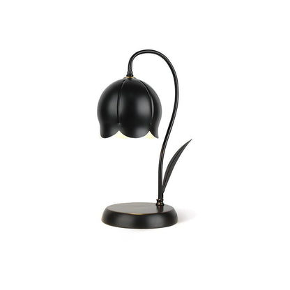 Green Banker Style Candle Warmer Lamp