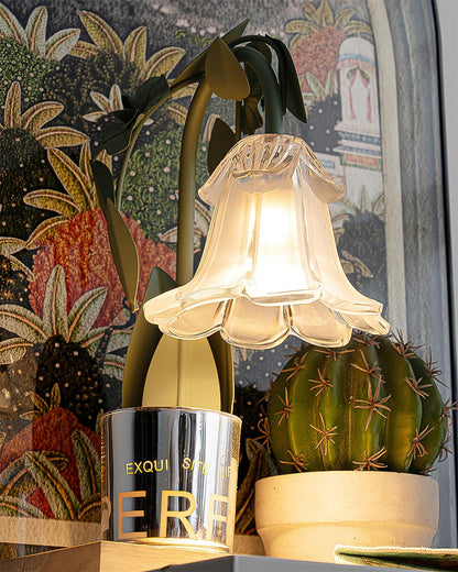 Art Deco Candle Warmer Lamp