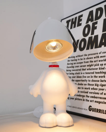 Dog Figurine Candle Warmer Lamp