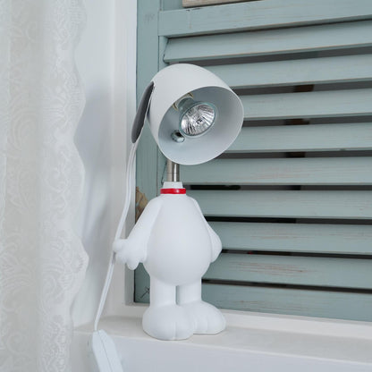 Dog Figurine Candle Warmer Lamp
