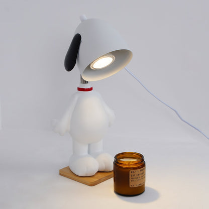 Dog Figurine Candle Warmer Lamp