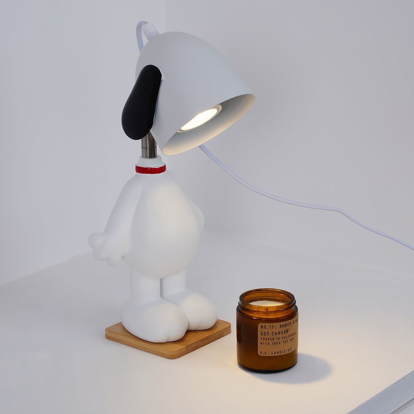 Dog Figurine Candle Warmer Lamp