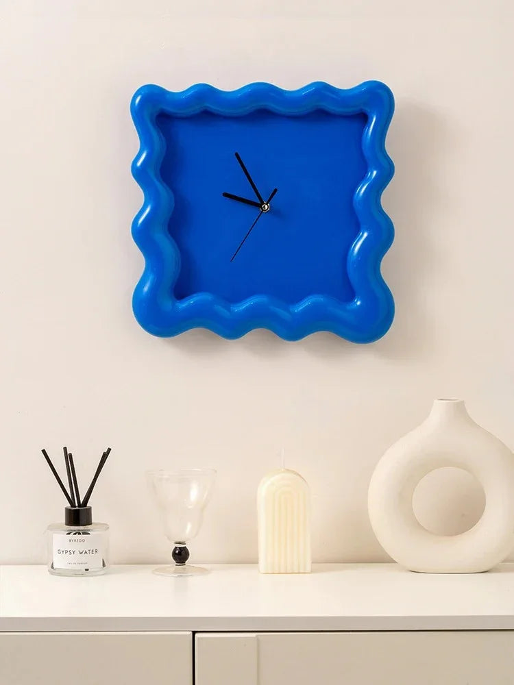 Minimalist Round Face Wall Clock