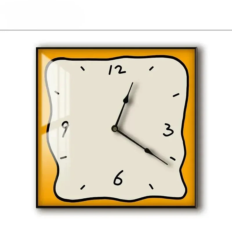 Graffiti Art Style Silent Wall Clock