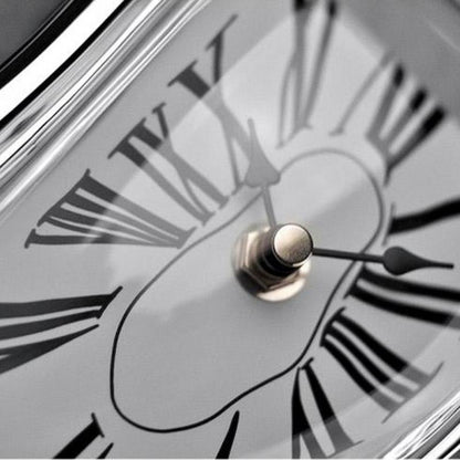 Surreal Melting Clock Decorative Accent