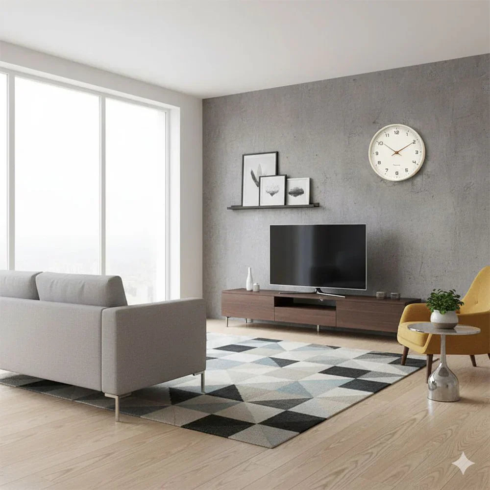 Scandinavian Solid Wood Wall Clock